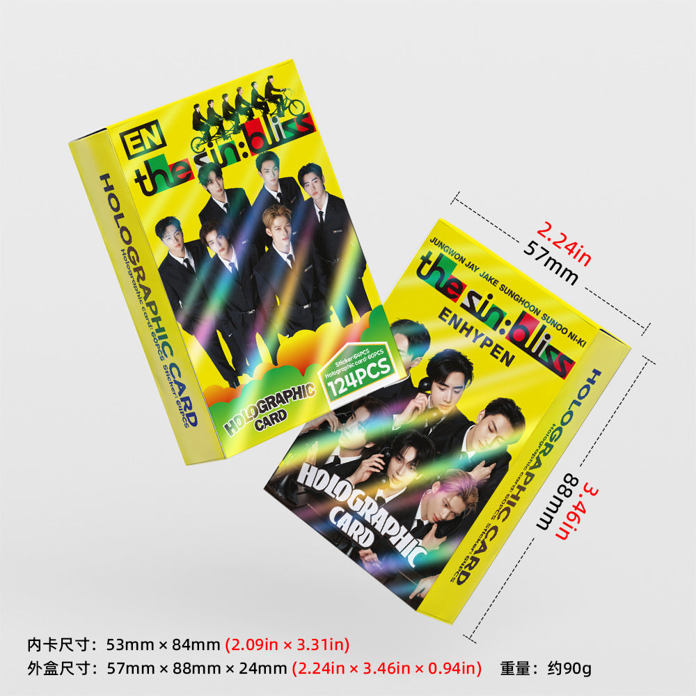 [PRE-ORDER] ENHYPEN 'THE SIN: BLISS' Lomocards (124pcs)