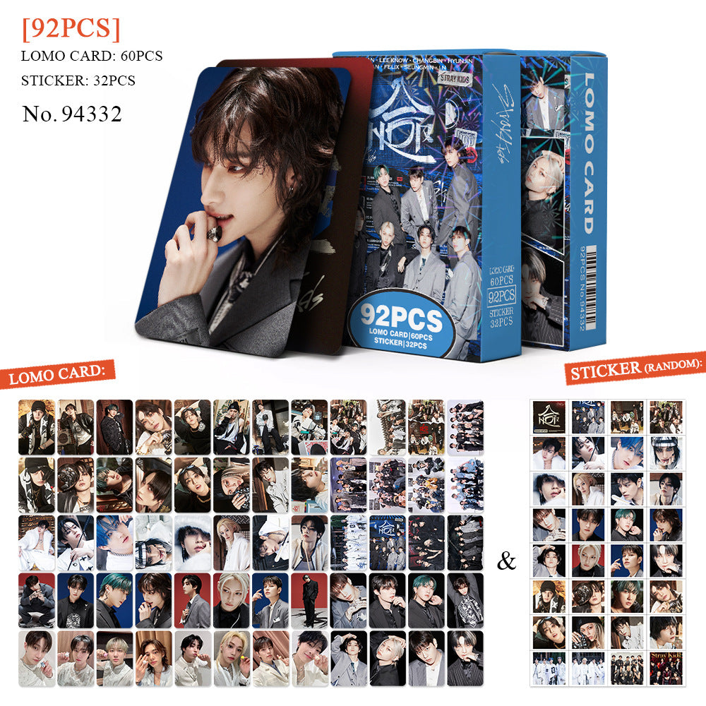 [PRE-ORDER] STRAY KIDS 'Hop' lomocards (92pcs)
