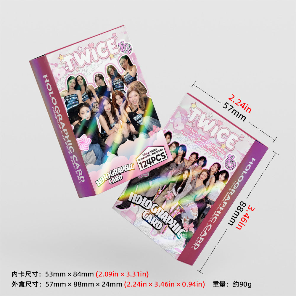 [Në Gjendje] TWICE 2026 new holographic lomocards (124pcs)