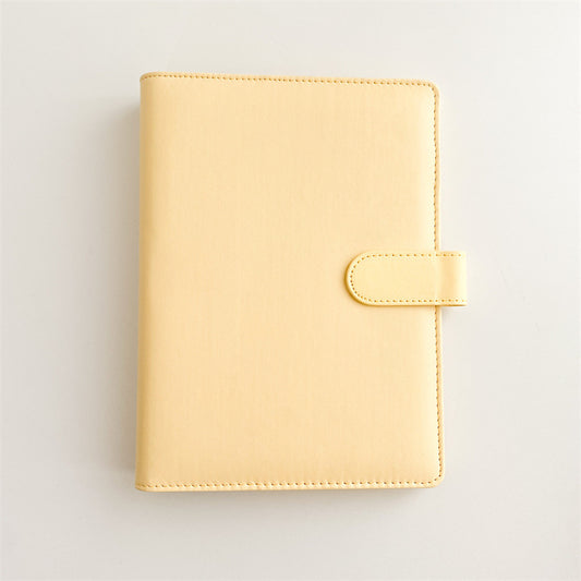 [Në Gjendje] A5 Yellow Leather Binder