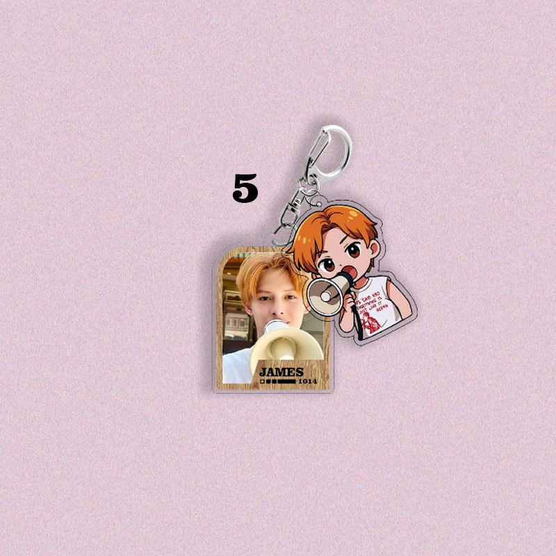 [PRE-ORDER] CORTIS Acrylic Keychain Pendant ver. 2