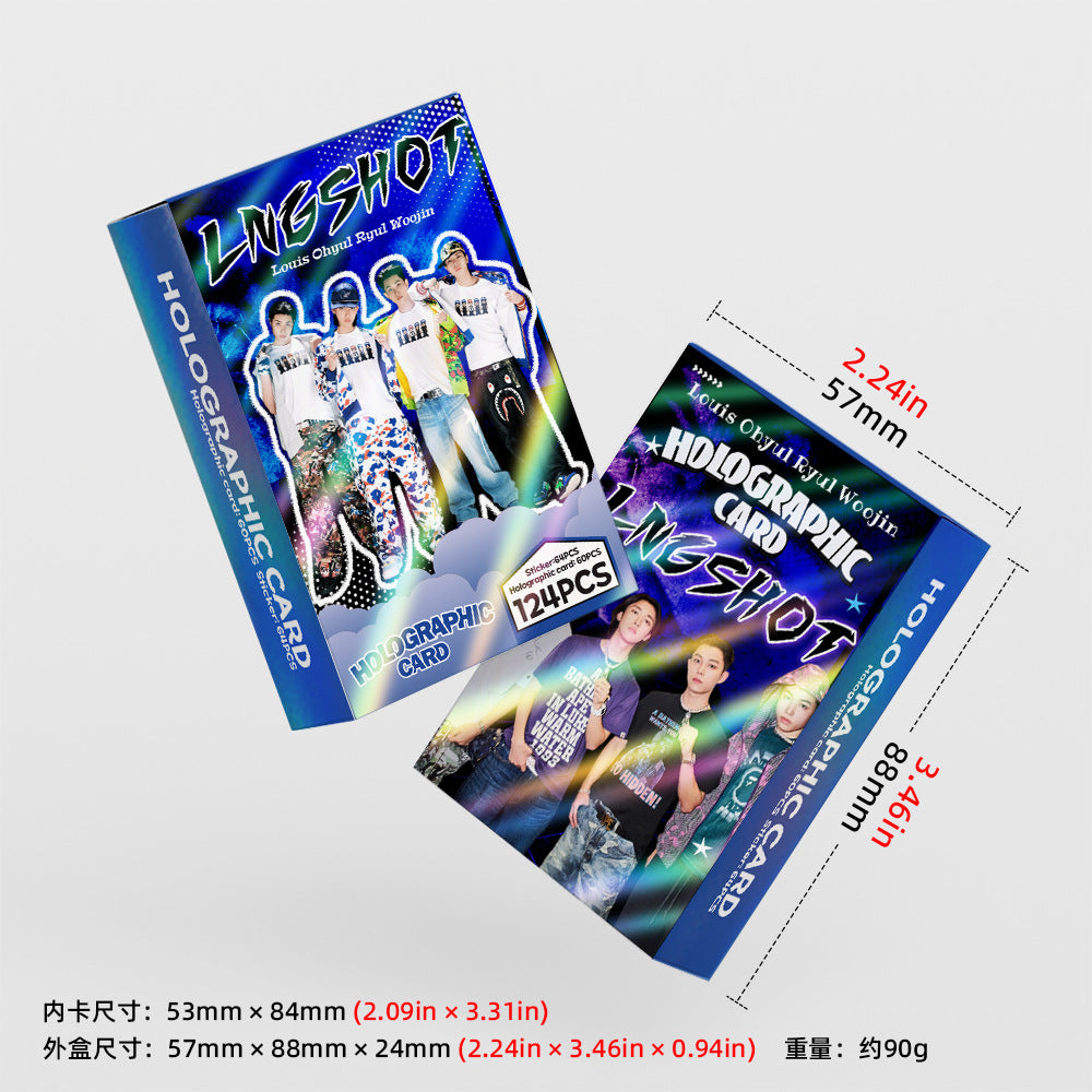[PRE-ORDER] LNGSHOT Lomocards (124pcs)
