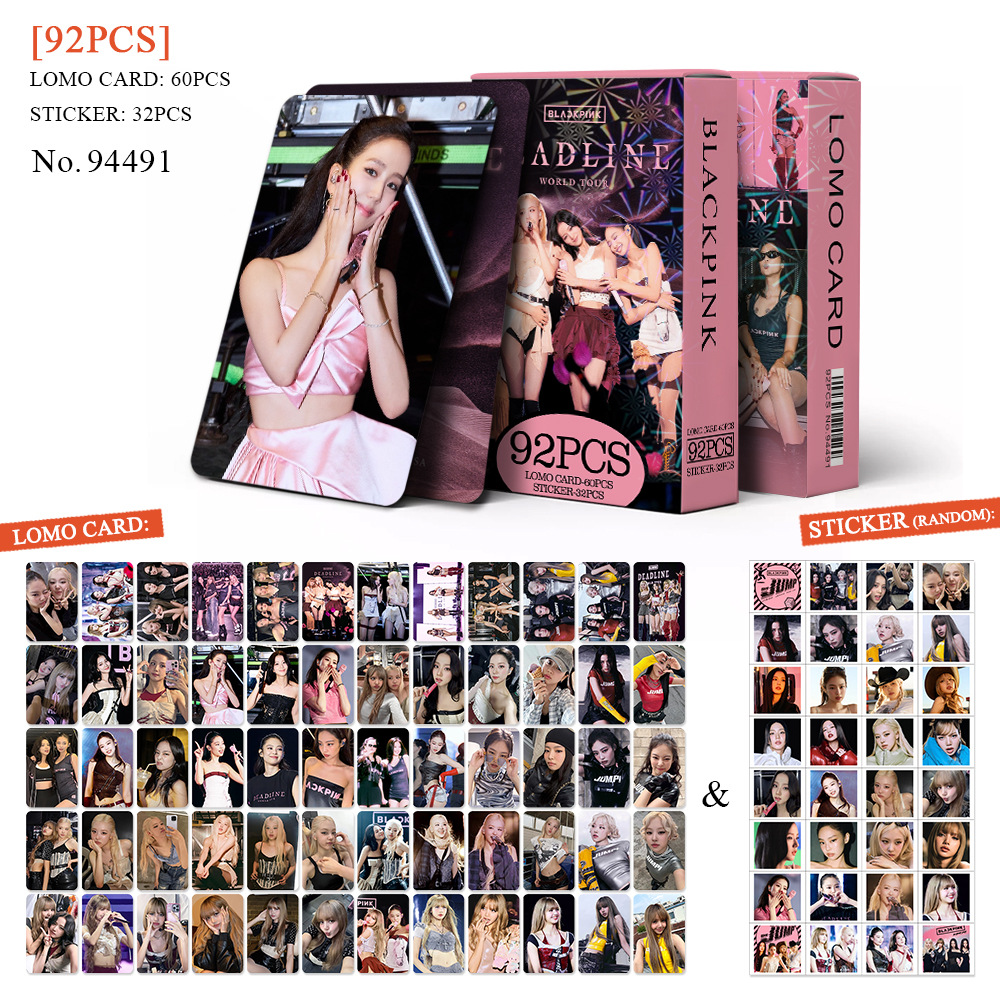 [Në Gjendje] BLACKPINK 'Deadline' lomocards (92pcs)