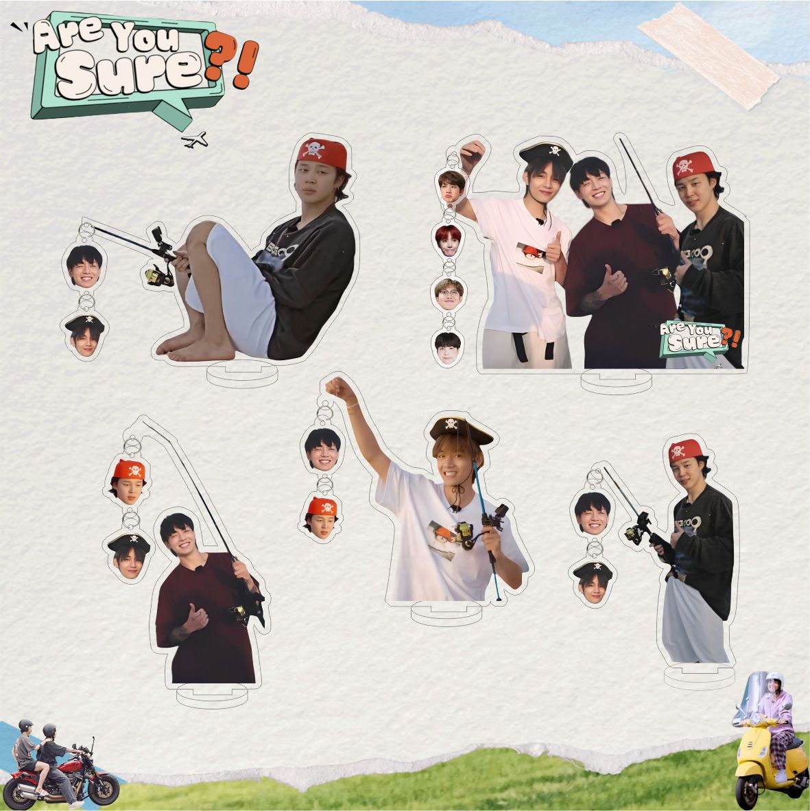 [PRE-ORDER] 'Are You Sure?' Acrylic Double-Sided HD Stand Hooked
