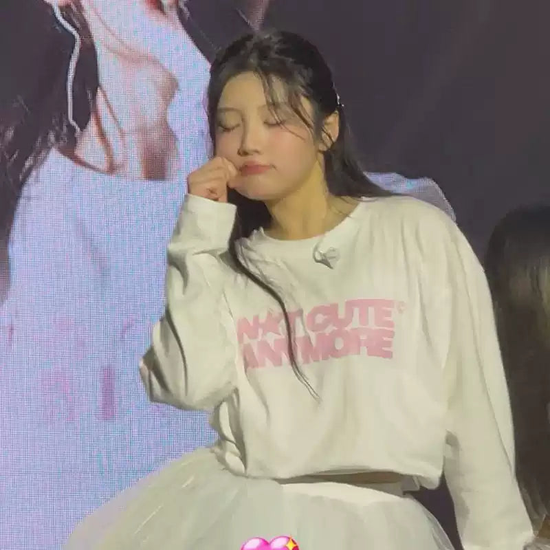 [PRE-ORDER] ILLIT 'Not Cute Anymore' Sweatshirt & T-shirt