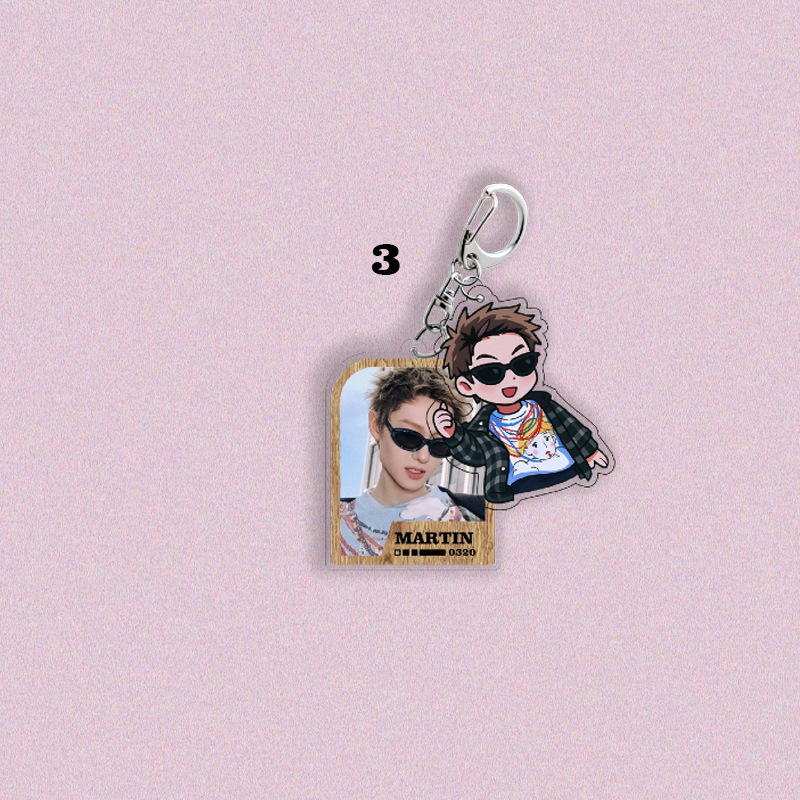 [PRE-ORDER] CORTIS Acrylic Keychain Pendant ver. 2