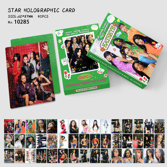[PRE-ORDER] KATSEYE Big Lomocards (45pcs)