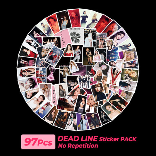 [Ne Gjendje] BLACKPINK 'Deadline' new Sticker Set (97pcs)