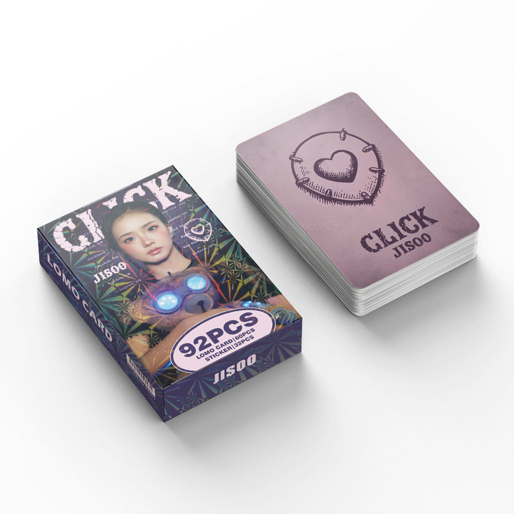 [Po vjen/ 9 Tetor] JISOO - Lomocards (92pcs)