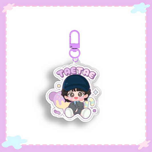 [PRE-ORDER] BTS Illustrated Acrylic Keyring