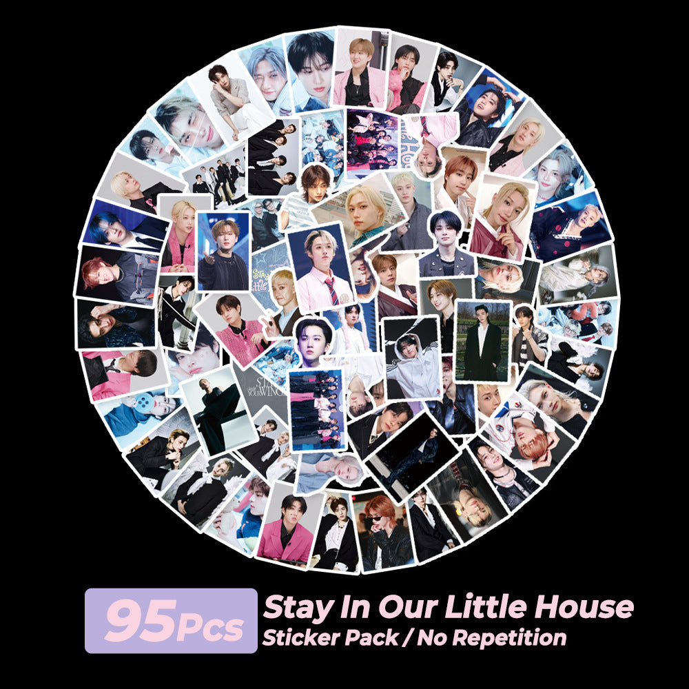 [Ne Gjendje] STRAY KIDS 'Stay In Our Little House' new Sticker Set (95pcs)