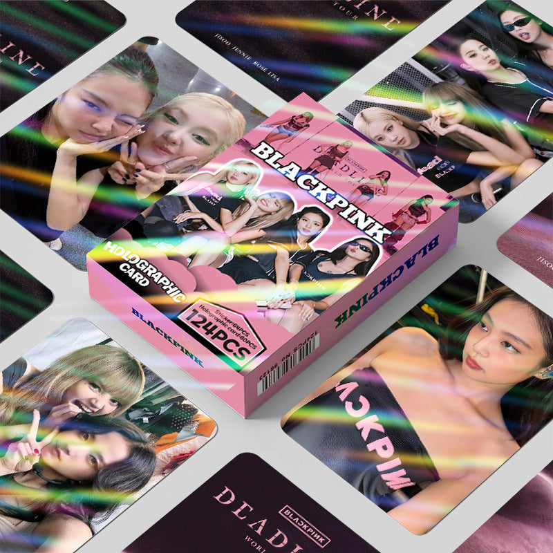 [PRE-ORDER] BLACKPINK New holographic lomocards (124pcs)