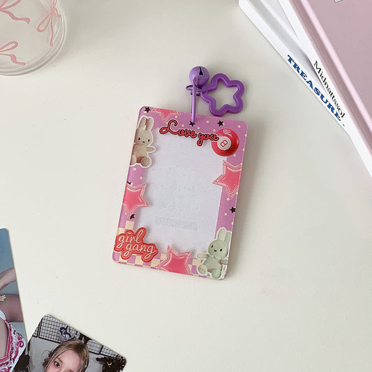 [Në Gjendje] Hesocute Acrylic Photocard Holder Cute 'Girl Gang'