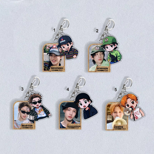 [PRE-ORDER] CORTIS Acrylic Keychain Pendant ver. 2