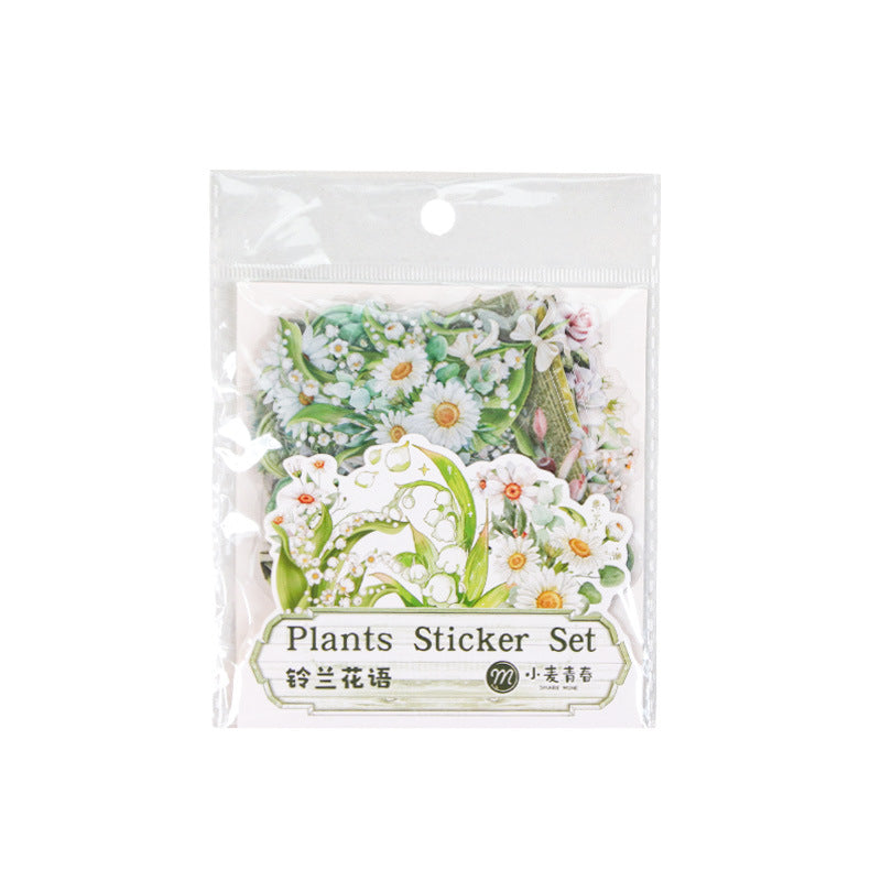 [Po vjen / 9 Tetor] Floral Garden PET Sticker Pack