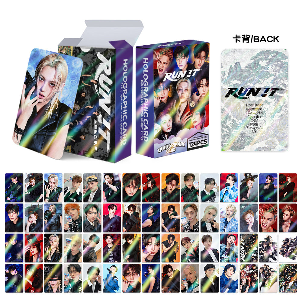 [Në Gjendje] STRAY KIDS 'Run It' Lomocards (124pcs)