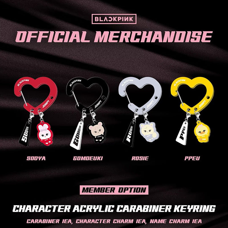 [Në Gjendje] BLACKPINK 'Jump' Characters Bag Keyring