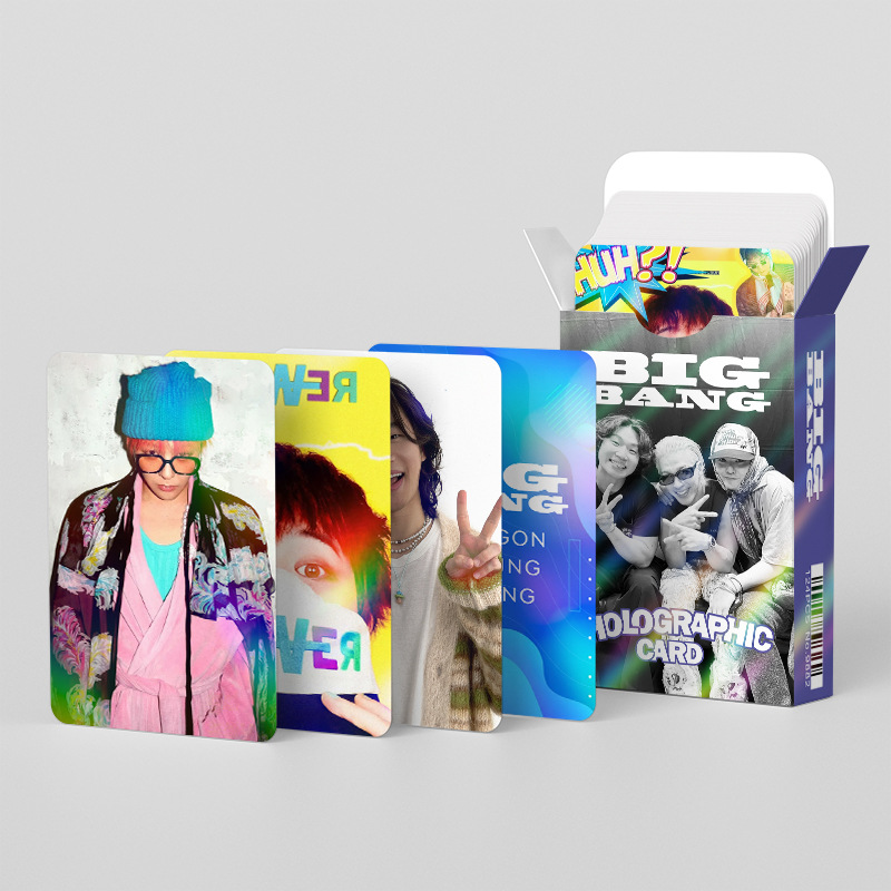 [PRE-ORDER] BIGBANG holographic lomocards (124pcs)