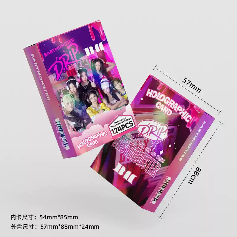 [PRE-ORDER] BABYMONSTER 'Drip' lomocards (124pcs)