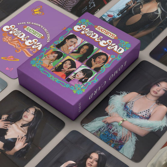 [PRE-ORDER] KATSEYE 'Season's Greetings' lomocards (55pcs)