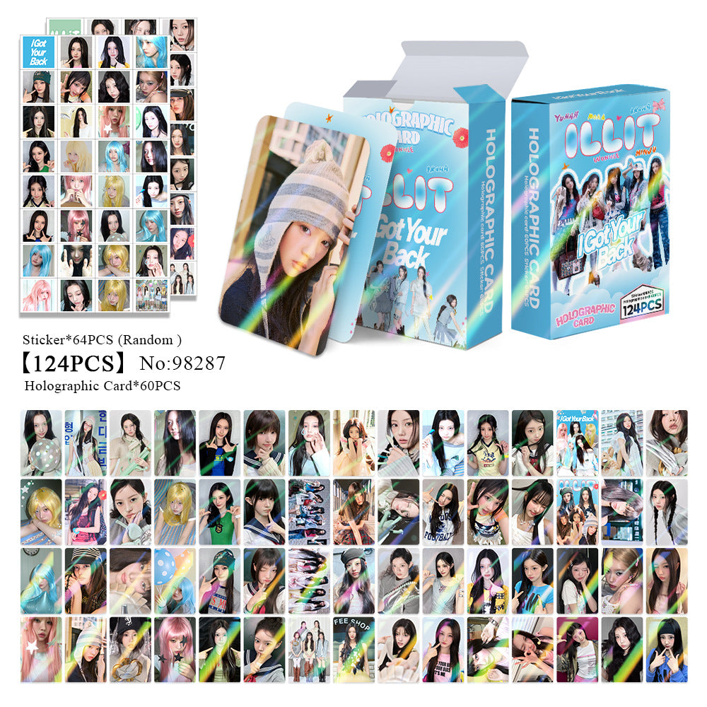 [PRE-ORDER] ILLIT 'I Got Your Back' Lomocards (124pcs)