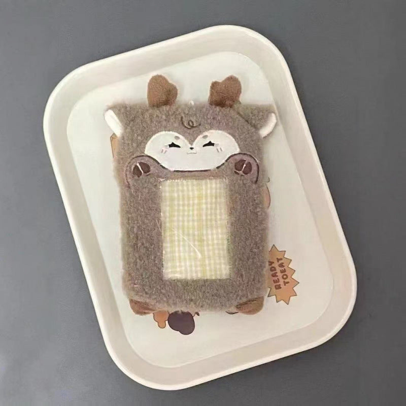 [PRE-ORDER] Winter Sika Deer Plushy Photocard Holder