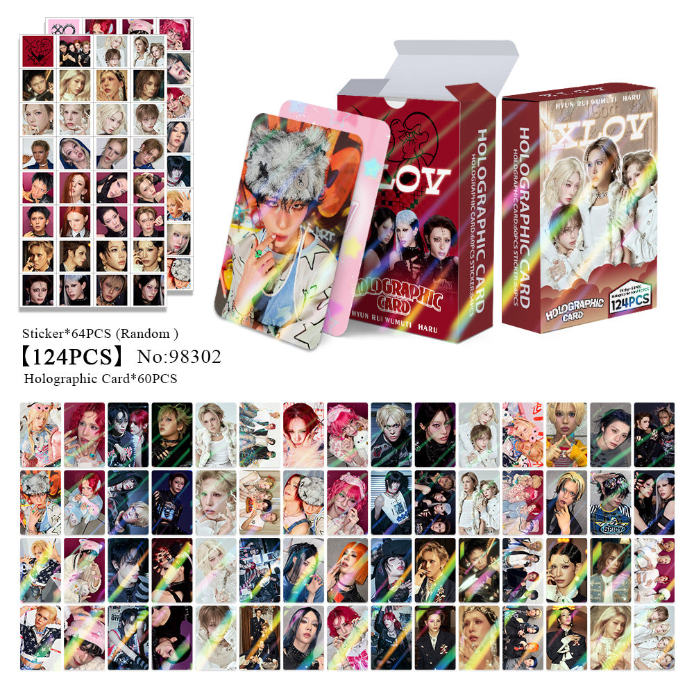 [Po Vjen/ 9 Tetor] XLOV Holographic Lomocards (124pcs)