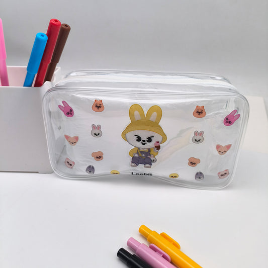 [PRE-ORDER] STRAY KIDS SKZOO Leebit PVC Bag | Transparent