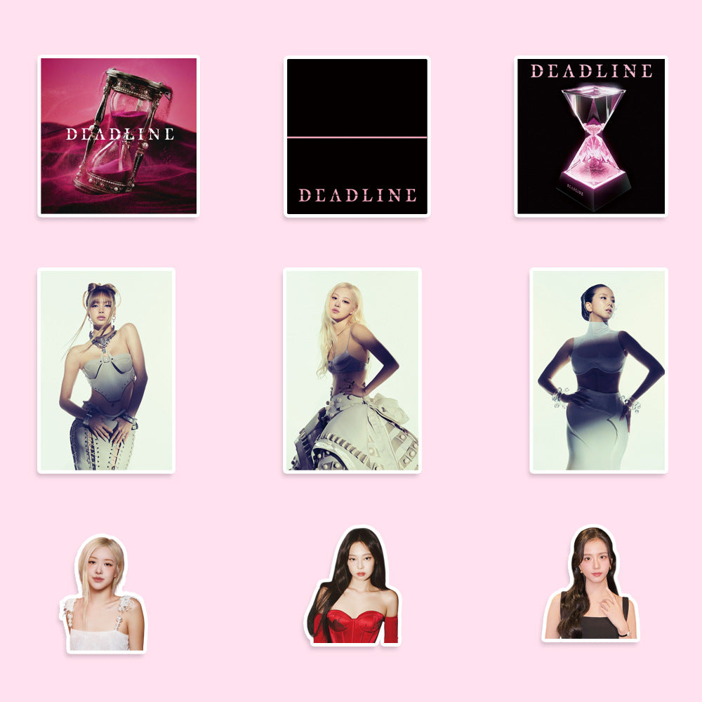[Ne Gjendje] BLACKPINK 'Deadline' new Sticker Set (97pcs)
