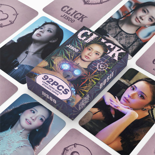 [Po vjen/ 9 Tetor] JISOO - Lomocards (92pcs)