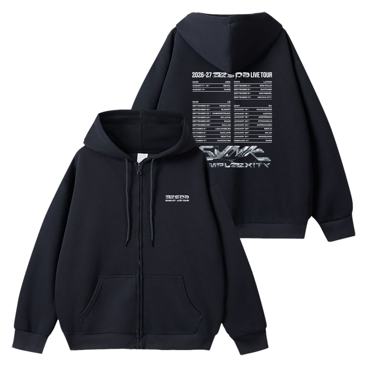 [PRE-ORDER] aespa 2026 4th Tour Seoul Hoodies