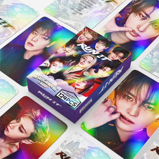 [Në Gjendje] STRAY KIDS 'Run It' Lomocards (124pcs)