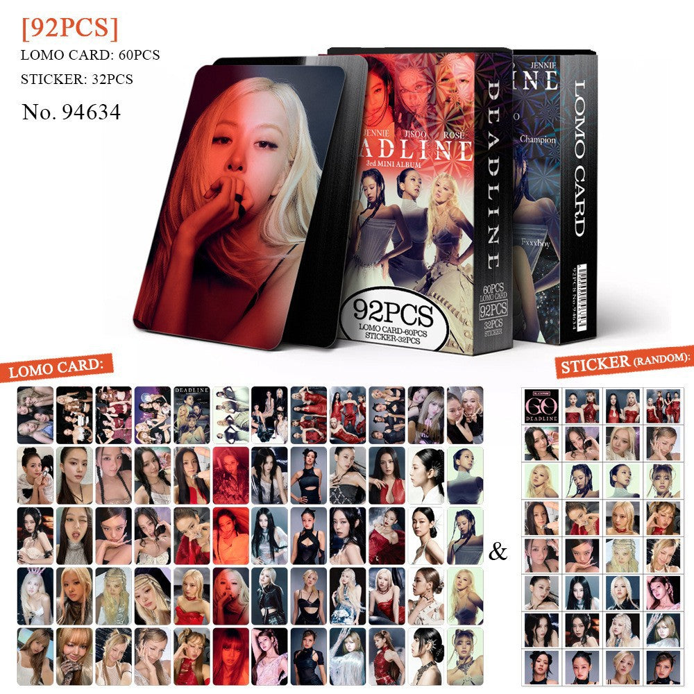 [Në Gjendje] BLACKPINK 2026 Deadline lomocards (92pcs)