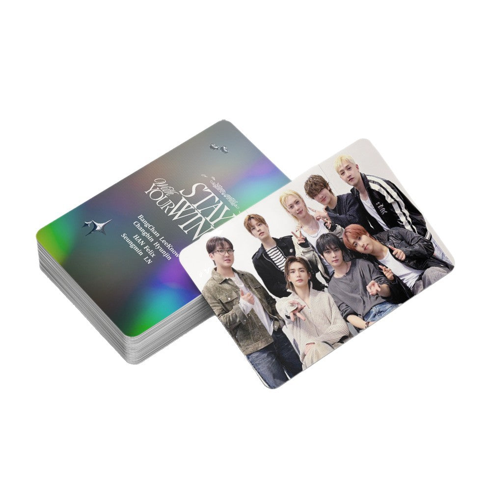 [Në Gjendje] Stray Kids 'Stay With Your Wings' holographic lomocards (124pcs)