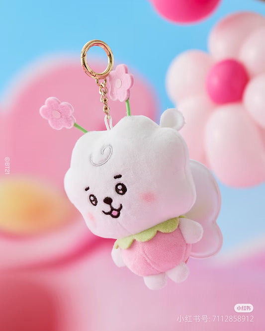 [Në Gjendje] BT21 RJ Baby Spring Fairy Plush Keyring 🌸