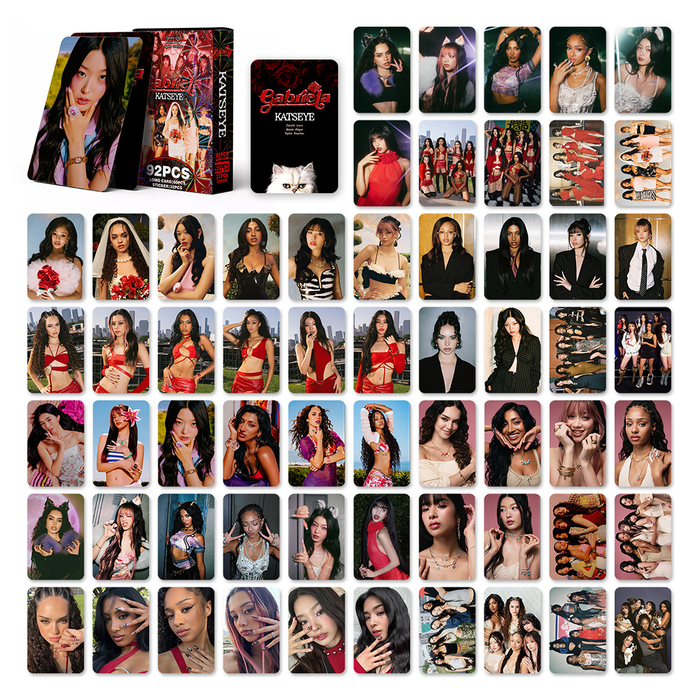 [Në Gjendje] KATSEYE 'Gabriela' lomocards (92pcs)
