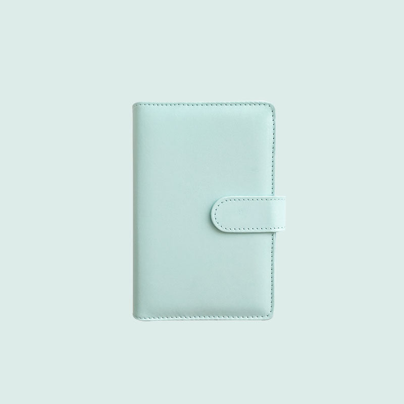 ON THE WAY: A6 Macaron Color Binder | Soft Faux Leather
