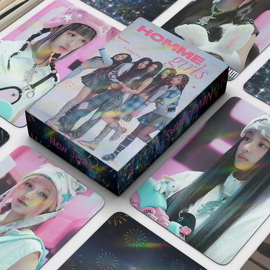 [PRE-ORDER] NEW JEANS 'Homme Girls' lomocards (55pcs)