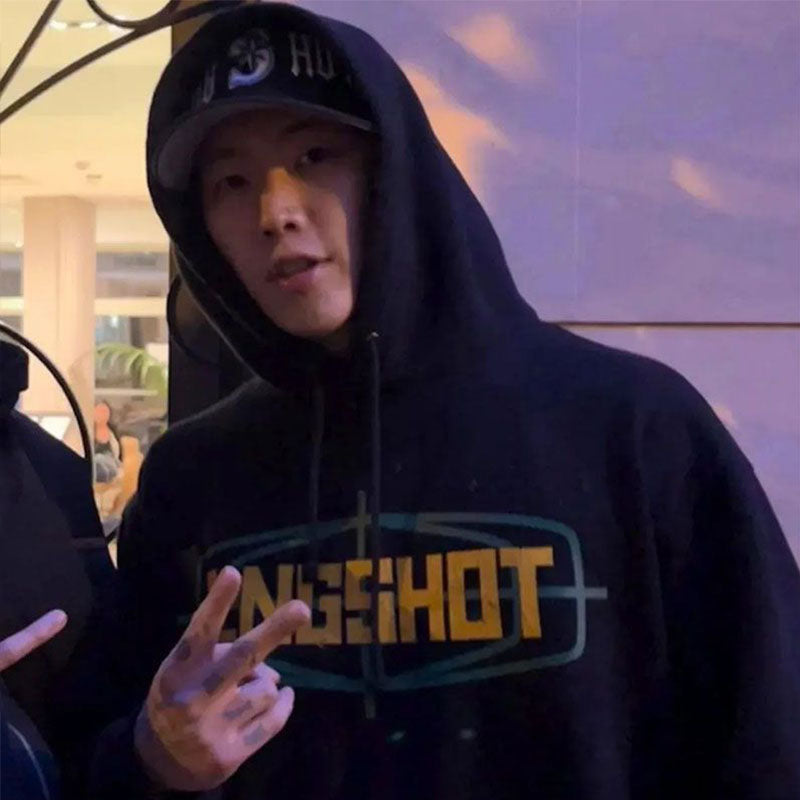 [PRE-ORDER] LNGSHOT Yellow Logo Hoodie