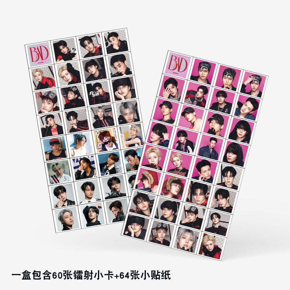 [Në Gjendje] ATEEZ 'Bad' Lomocards (124pcs)