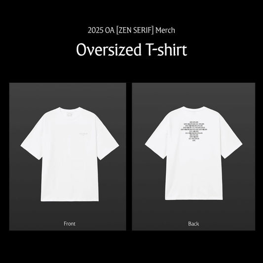 [PRE-ORDER] JENNIE (Blackpink) – 2025 ‘ZEN SERIF’ T-Shirt
