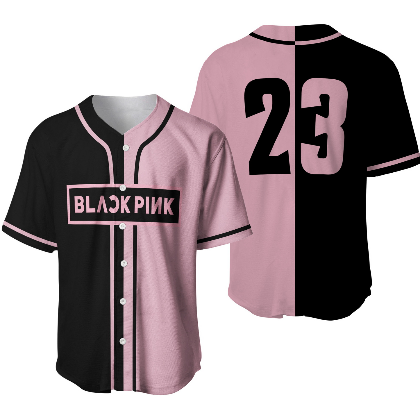 [PRE-ORDER] BLACKPINK Two-Color Baseball Jersey