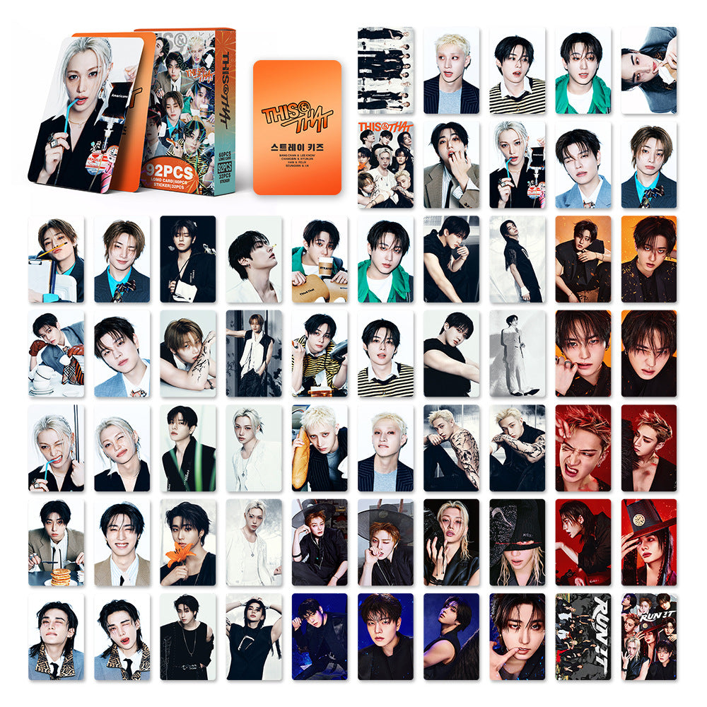 [Në Gjendje] STRAY KIDS 'This & That' lomocards (92pcs)