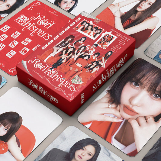 [Ne Gjendje] TWICE '2026 Red Whispers' lomocards (55pcs)