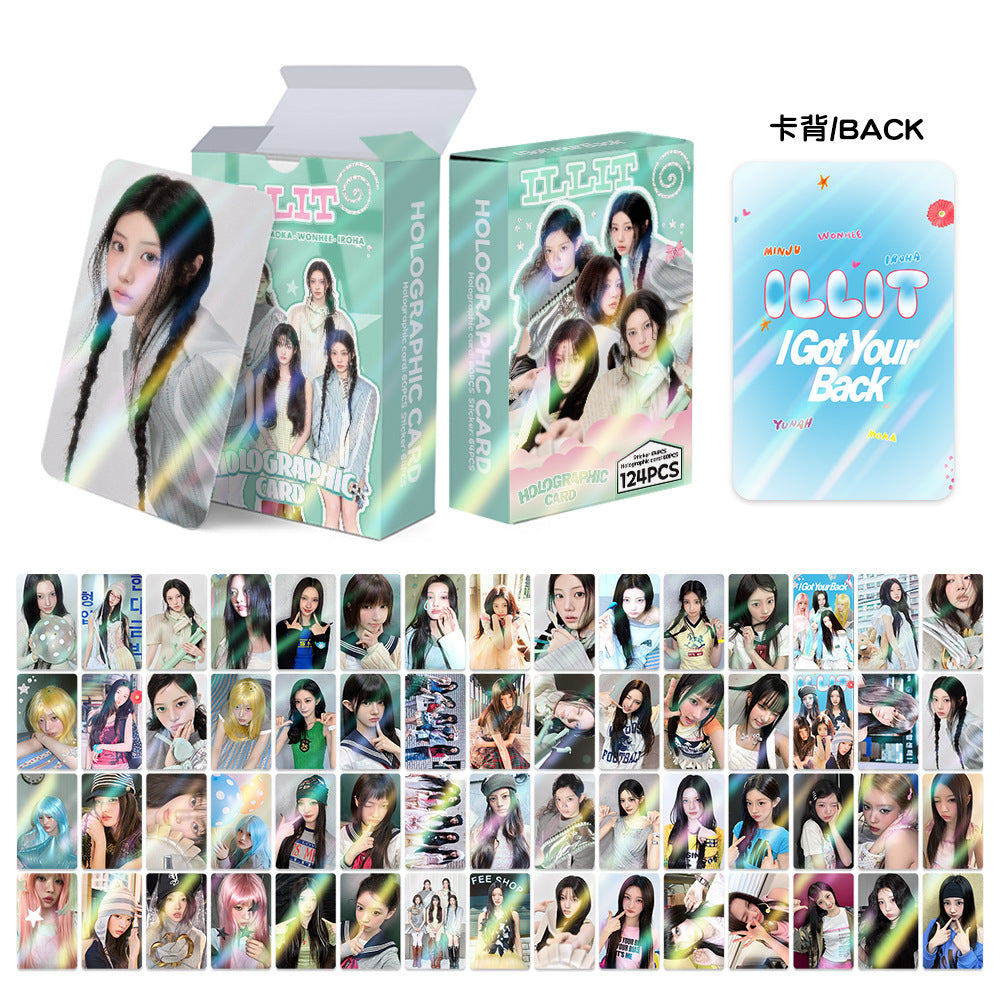[PRE-ORDER] ILLIT 'I Got Your Back' Lomocards (124pcs)