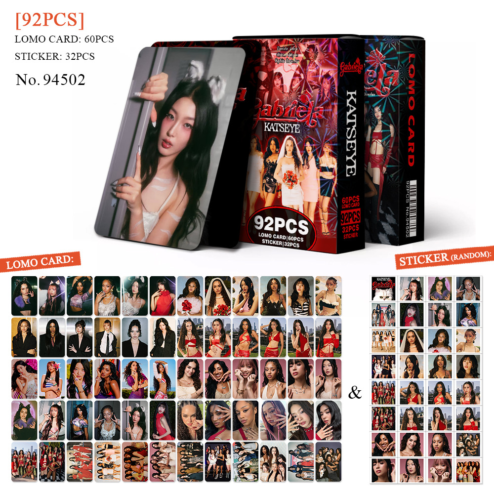 [Në Gjendje] KATSEYE 'Gabriela' lomocards (92pcs)