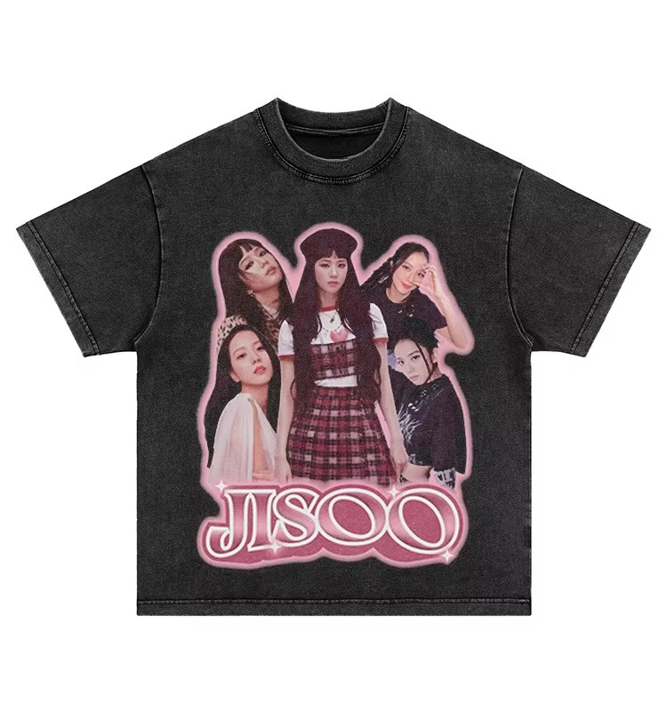 [PRE-ORDER] BLACKPINK JISOO Washed T-shirts