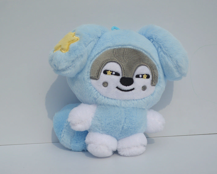 SKZ Grey Wolf plushie