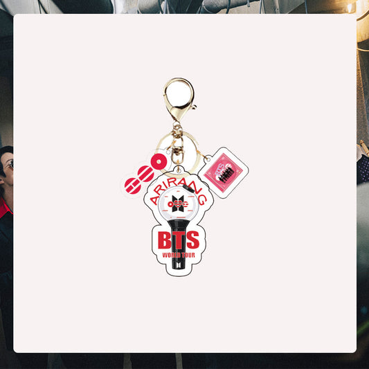 [Në Gjendje] BTS Red 'Arirang' Acrylic Keyring