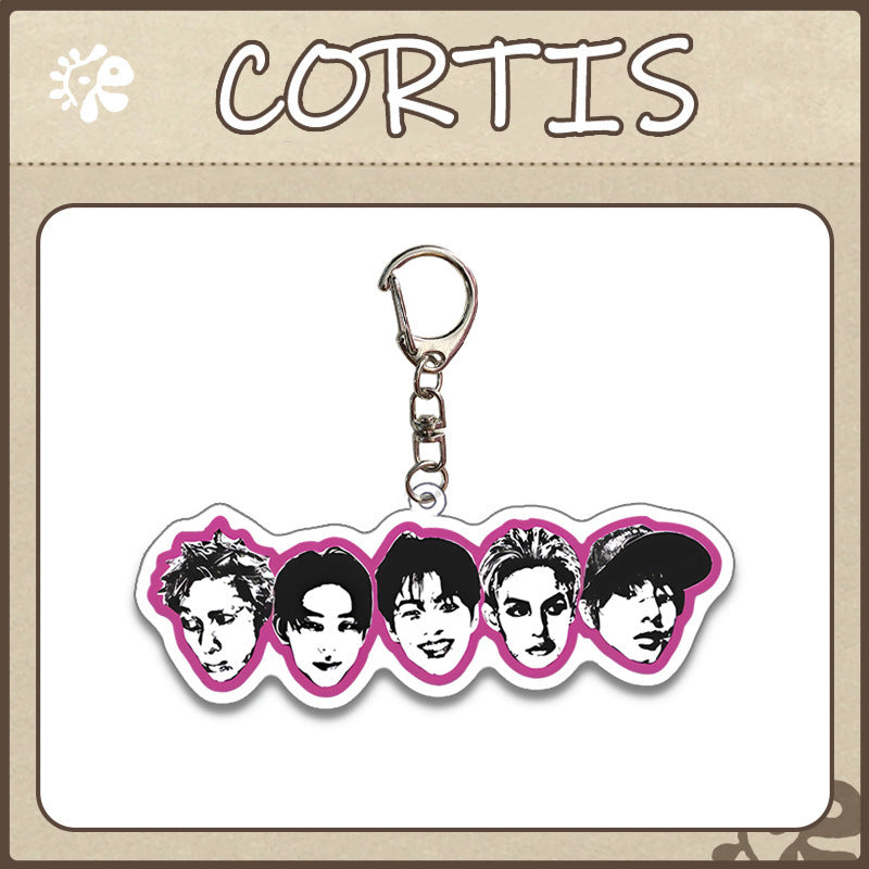 [PRE-ORDER] Cortis Names Acrylic Keyrings